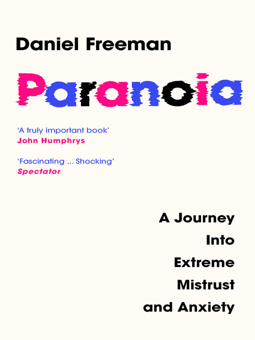 Title details for Paranoia by Daniel Freeman - Available